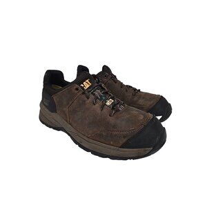 Caterpillar Men's Streamline 2.0 CTCP Leather Athletic Safety Shoe Brown 8W